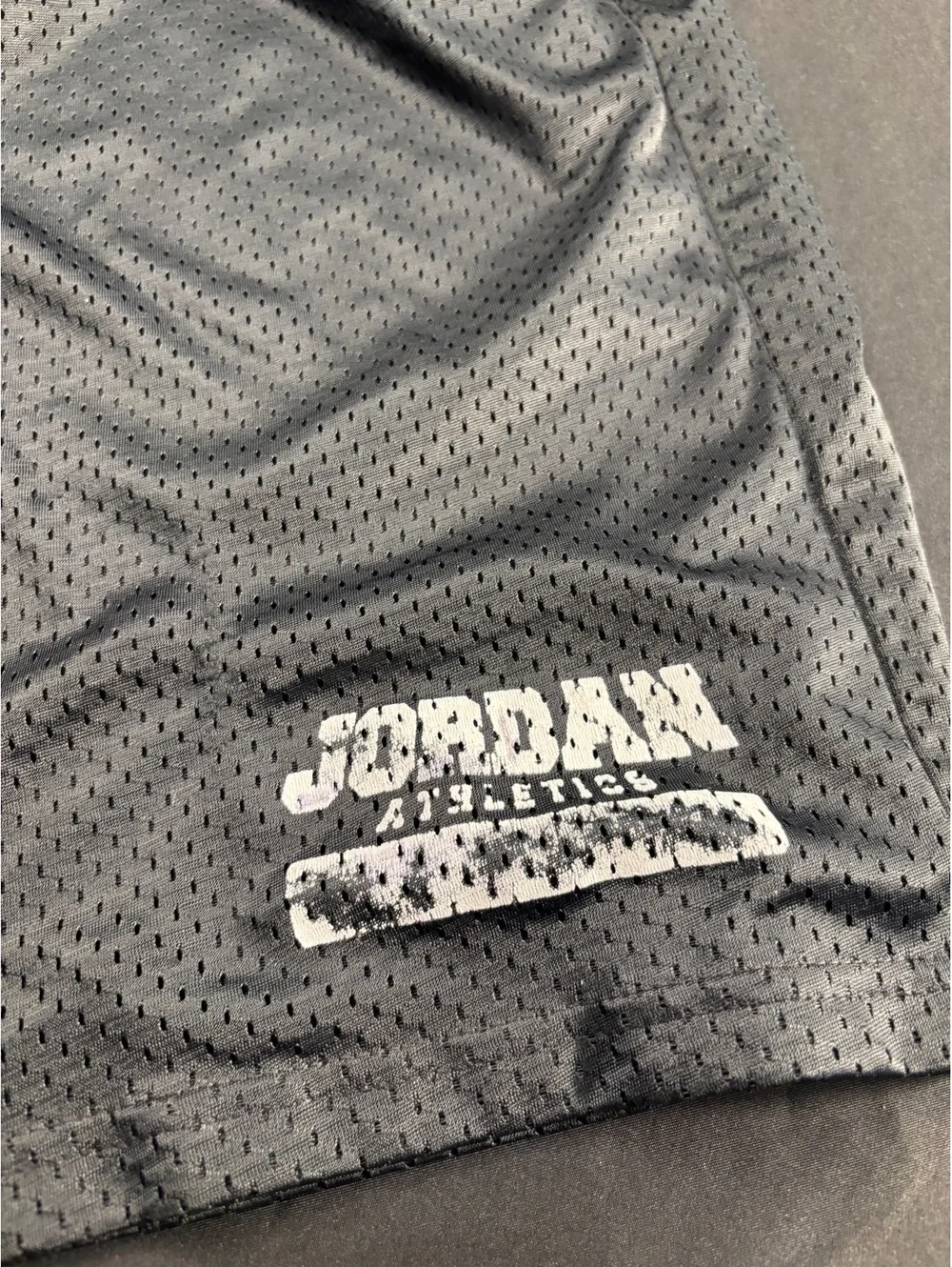 Jordan Athletics Black Mesh Men's Athletic Shorts Size XS